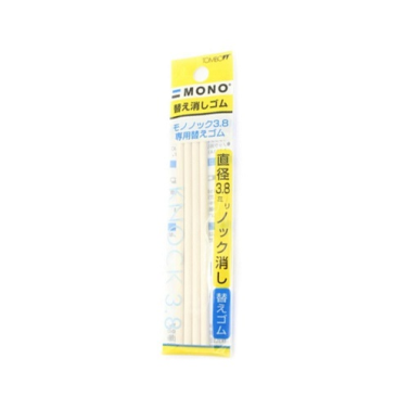 Refil Caneta Borracha Knock 3,8mm C/4 Erae Tombow